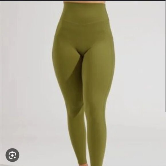 Buffbunny Rosa Pocket Legging Olivia Olive green size XXS - Picture 1 of 6